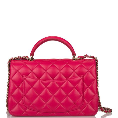 chanel dark pini rectangular mini